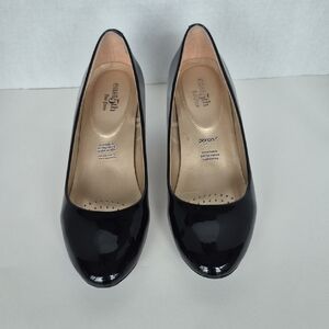Easy Spirit Shiny Black Women's Heels